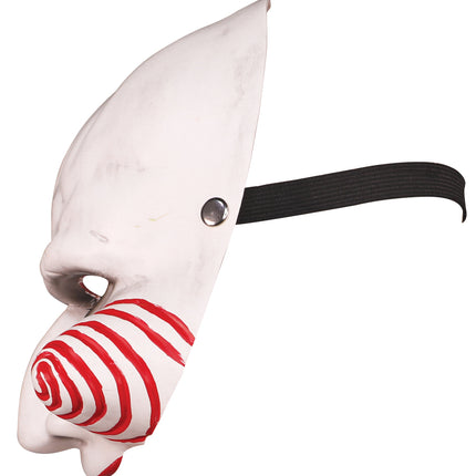Halloween Masker Wit Pop