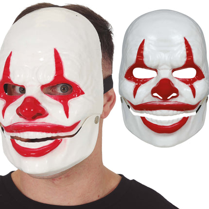 Rood Masker Lachende Clown