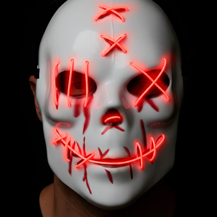 Halloween Masker Sinister Met Licht
