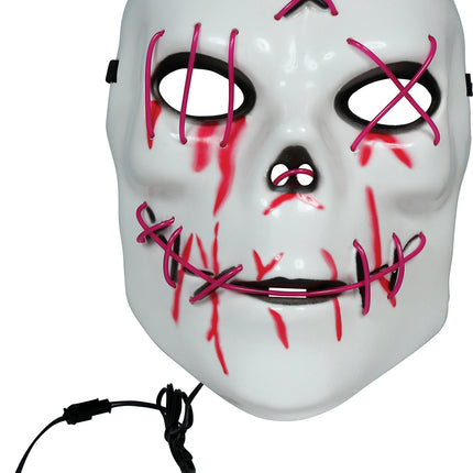 Halloween Masker Sinister Met Licht