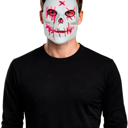 Halloween Masker Sinister Met Licht