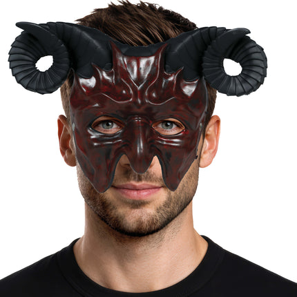 Halloween Masker Half Duivel