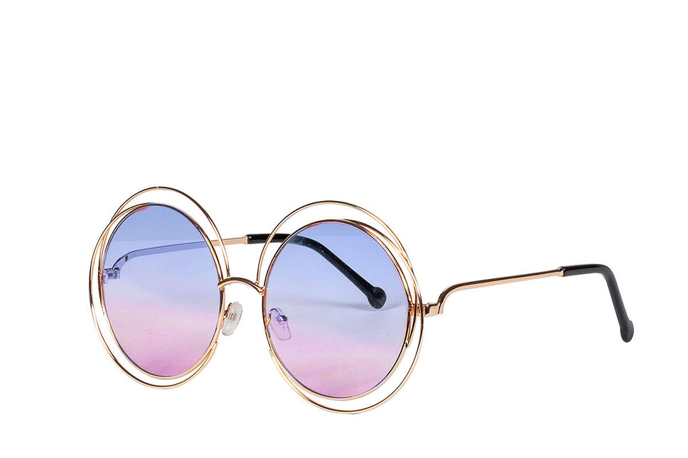 Festival Bril Blauw Roze