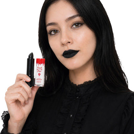 Halloween Lippenstift Zwart