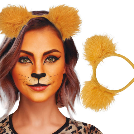 Leeuw Hoofdband Oranje