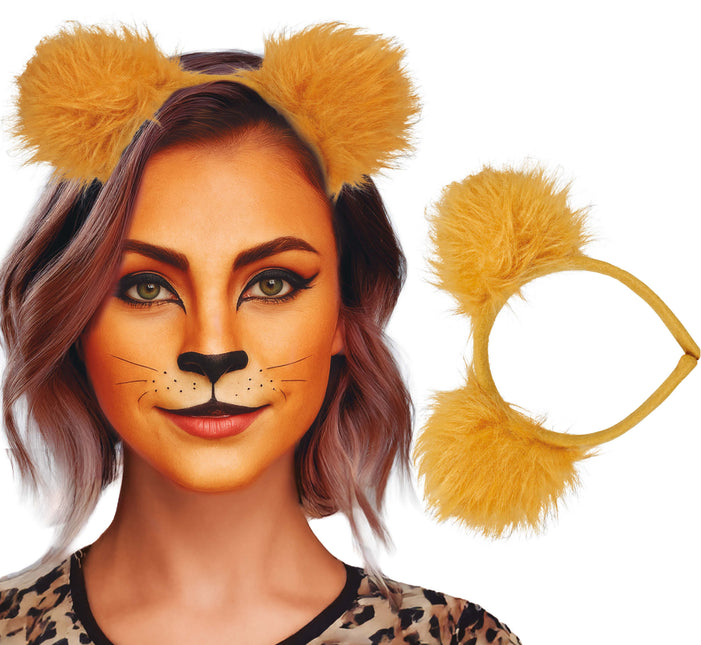 Leeuw Hoofdband Oranje