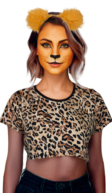 Leeuw Hoofdband Oranje