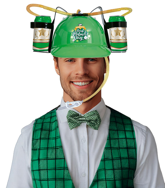 St. Patrick'S Day Helm Voor Drinken 43cm