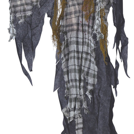 Halloween Pop Skelet Geruit 1,2m