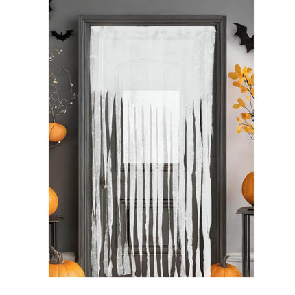 Witte Deurgordijn 2m