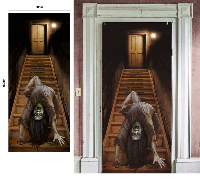 Halloween Deurposter Spook 180cm x 80cm