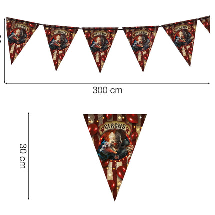 Halloween Slinger Clown 3m