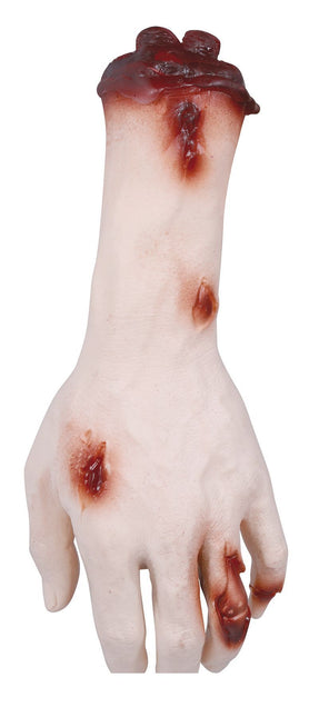 Halloween Nep Hand Wonden 25cm