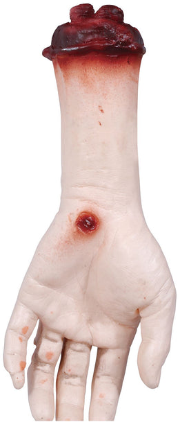 Halloween Nep Hand Wonden 25cm