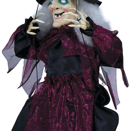 Halloween Pop Heks Op Schommel 1m