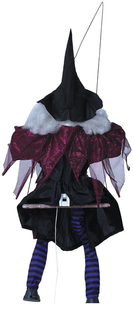 Halloween Pop Heks Op Schommel 1m