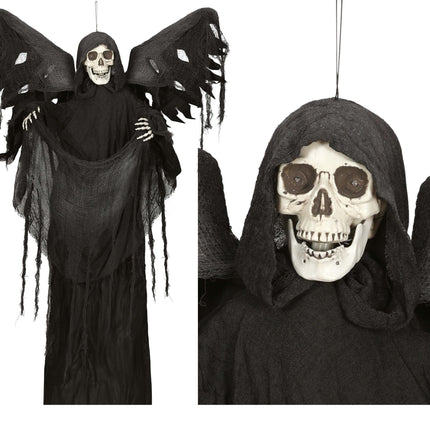 Halloween Pop Skelet Met Licht En Geluid 1,6m