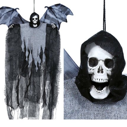 Halloween Pop Skelet Met Vleugels 60cm