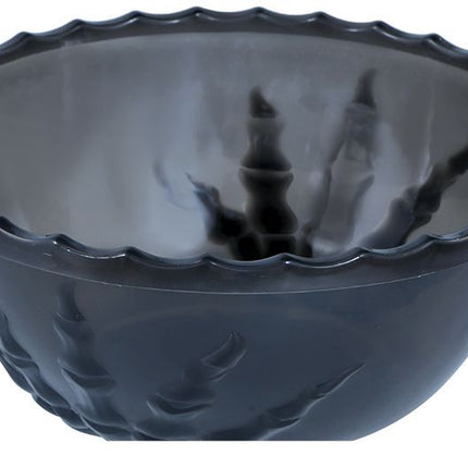 Zwarte Halloween Tafeldecoratie Skelethand Kom