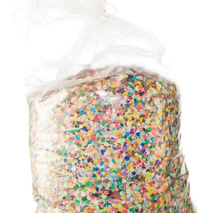 Gekleurde Confetti Zak 10 Kg