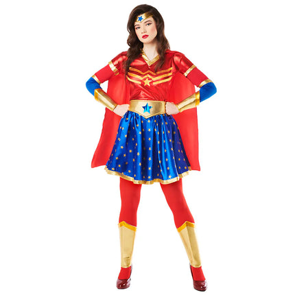 Volwassenenkostuum Superheldin Star