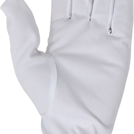 Witte Handschoenen Polyester 24cm