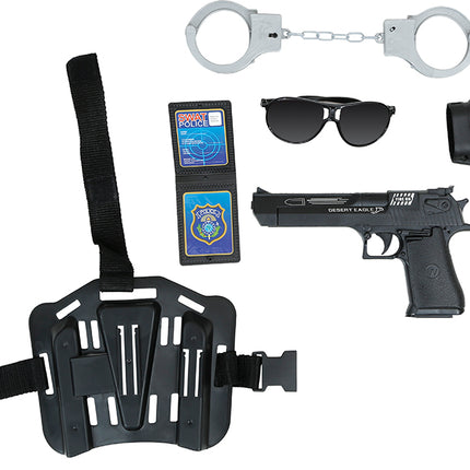 Politie Verkleedset 6 delig