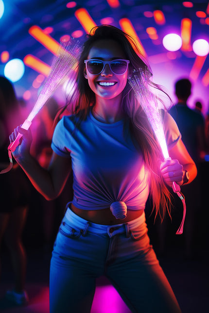 Gekleurde Led Stick Glasvezels 25cm