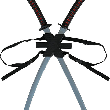 Zwarte Nep Zwaard Samurai 95cm 2st