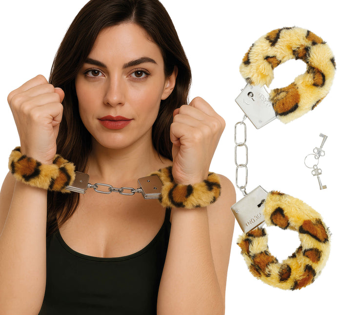 Luipaard Handboeien Bruin Beige