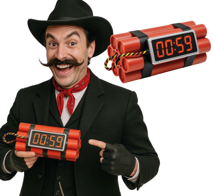 Rood Zwarte Nep Dynamiet 22cm