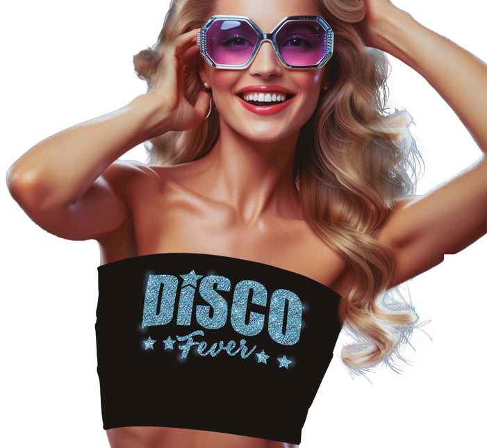 Zwarte Top Disco Fever
