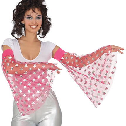 Disco 70S Vlindermouwen Sterren