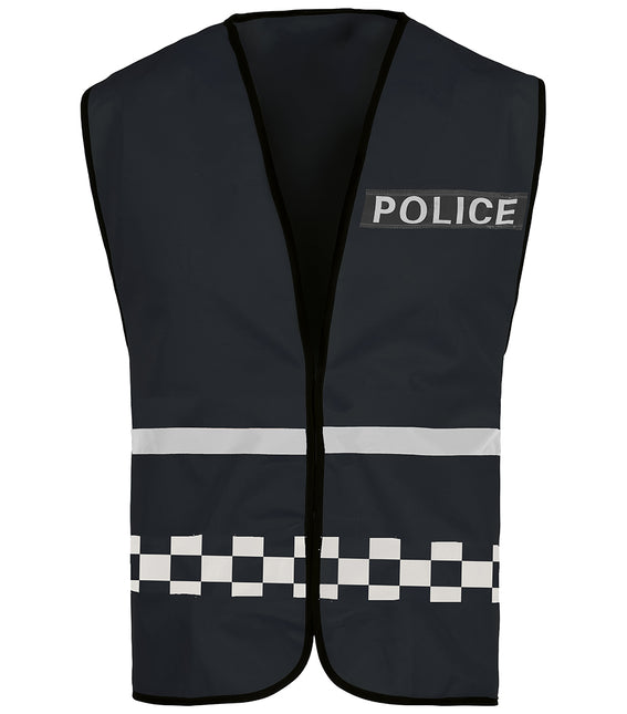 Politie Vest Zwart Kind