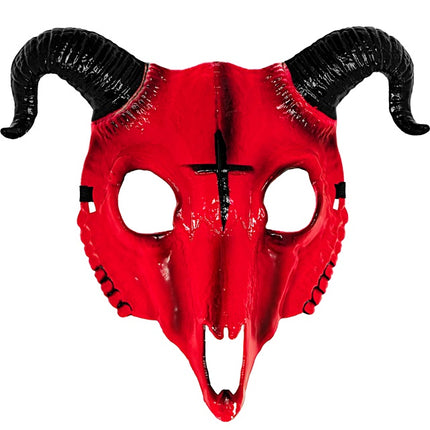 Duivel Masker Gekleurd