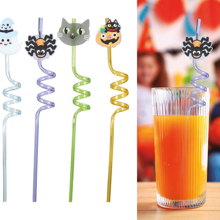 Halloween Rietjes 27cm 4st