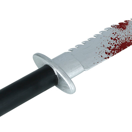 Halloween Nep Machete Bloederig 33cm