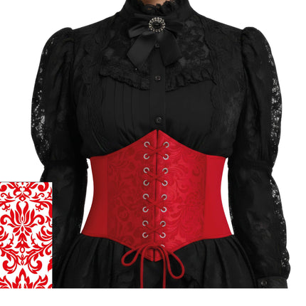 Rood Corset Glanzend