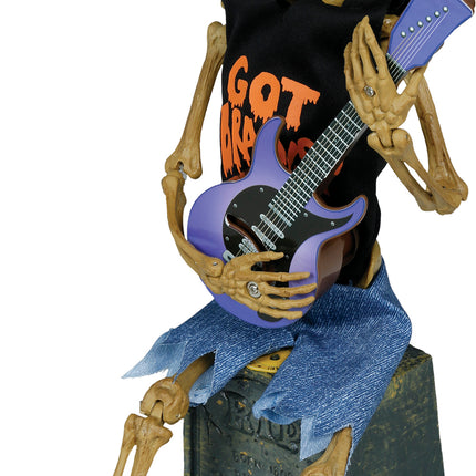 Halloween Skelet Gitaar 30cm
