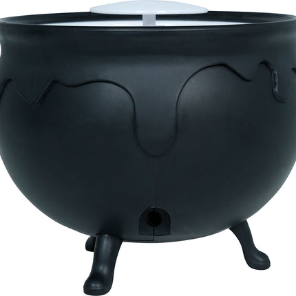 Halloween Heksenketel Zwart Rook 14cm