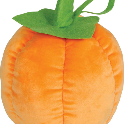 Halloween Knuffel Oranje Pompoen 18cm