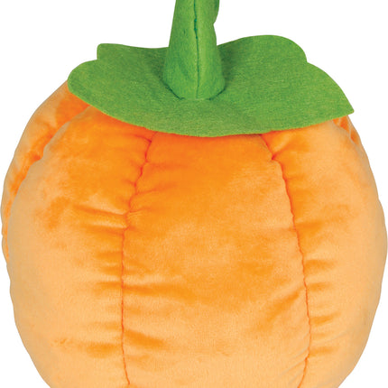 Halloween Knuffel Oranje Pompoen 18cm