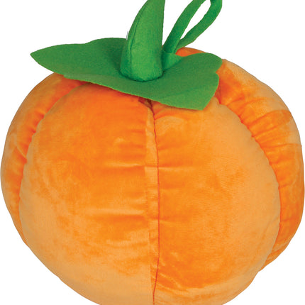 Halloween Knuffel Oranje Pompoen 25cm