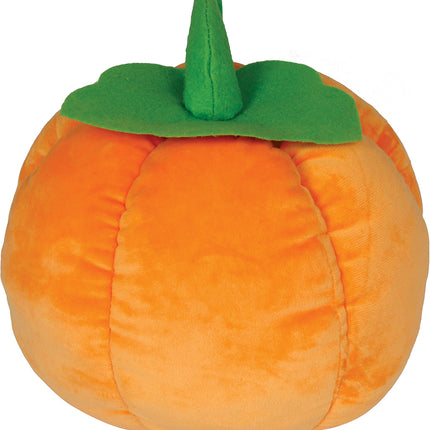 Halloween Knuffel Oranje Pompoen 25cm