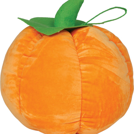 Halloween Knuffel Oranje Pompoen 25cm