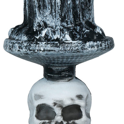 Halloween Kandelaar Grijs Skelet 1st