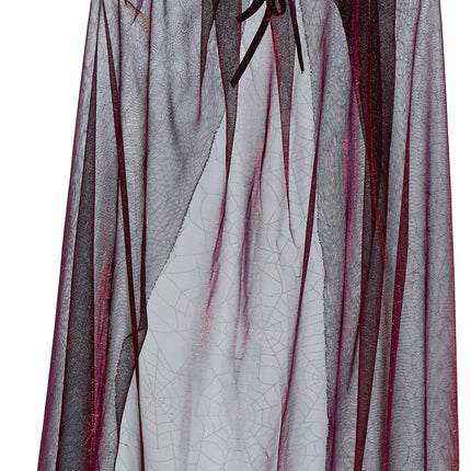 Halloween Cape Rood Dames Shine