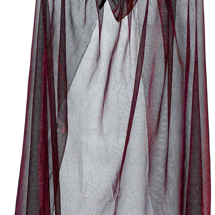 Halloween Cape Rood Dames Shine