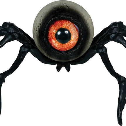 Halloween Nep Spin Zwart Skelet 16cm
