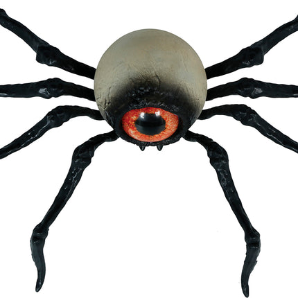 Halloween Nep Spin Zwart Skelet 16cm